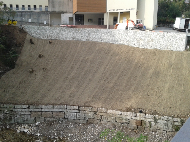 Opera strutturale - Spritz beton (dopo) Valli del Pasubio